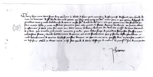Signature de Jeanne d